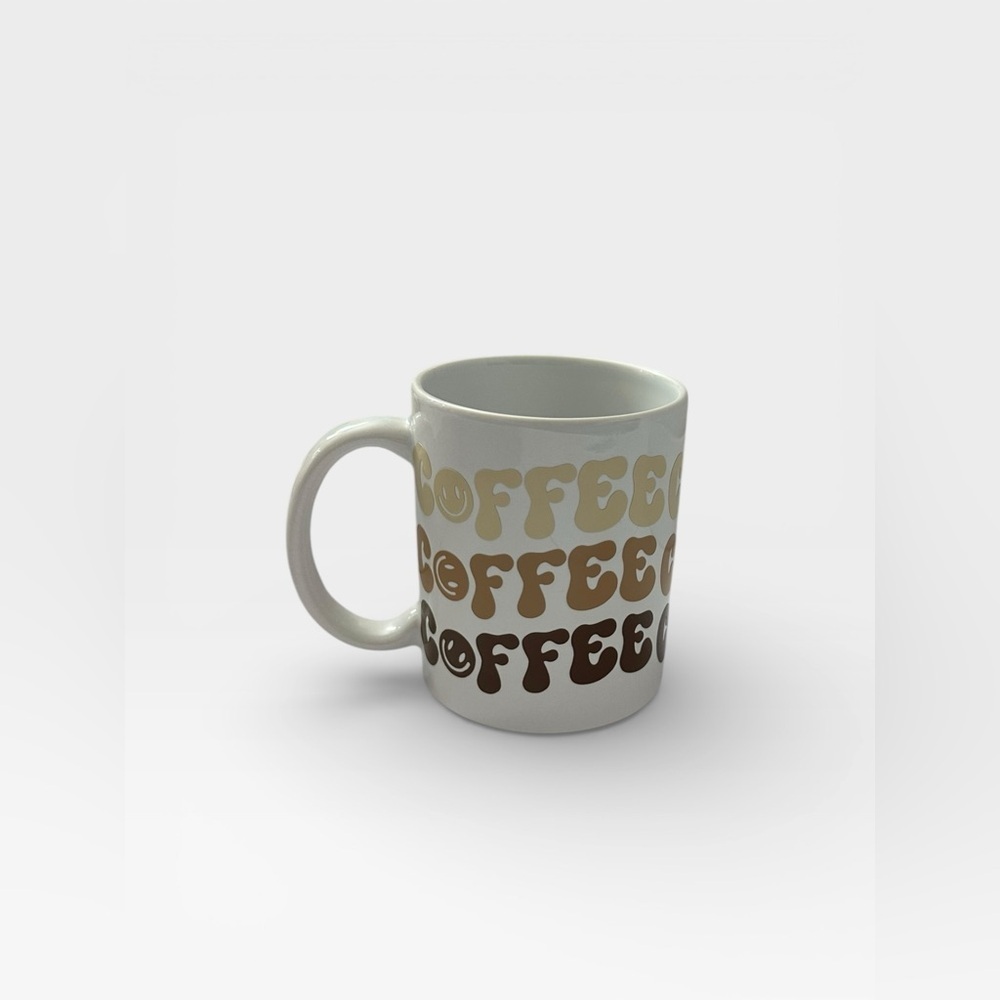 Coffee Coffee Coffee Ceramic Mug